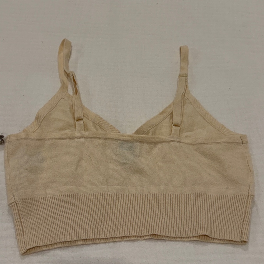 A New Day Women's Cream Bralette - Picture 4 of 5